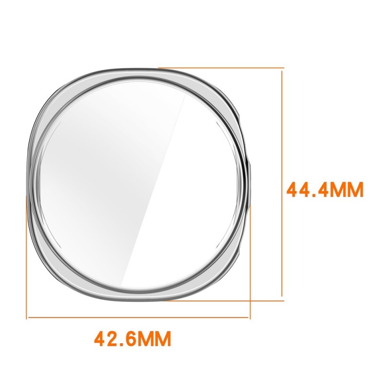 Θήκη TPU Full Cover Case Samsung Galaxy Watch 8 (40mm) Transparent
