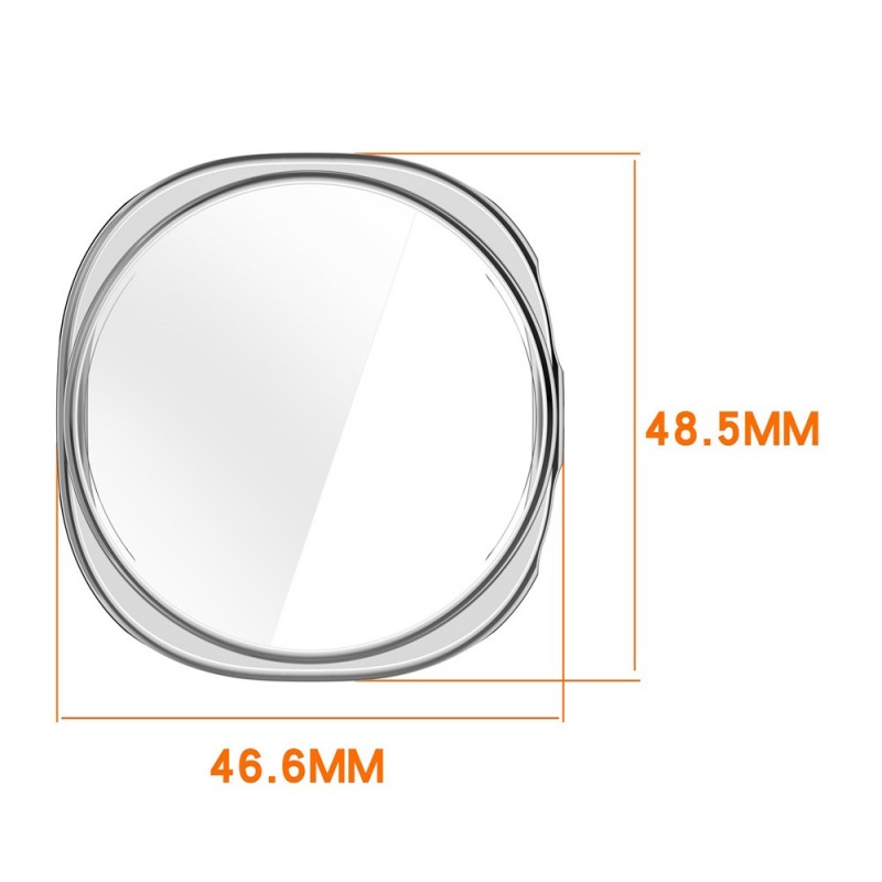 Θήκη TPU Full Cover Case Samsung Galaxy Watch 8 (44mm) Transparent