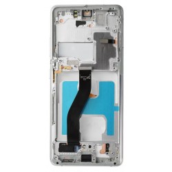 Οθόνη OLED & Μηχανισμός Αφής Samsung Galaxy S21 Ultra 5G G998 Black With Frame με 3 Χρόνια Εγγύηση