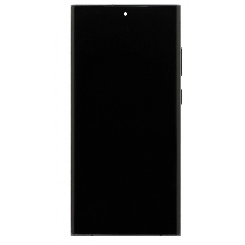 Οθόνη OLED & Μηχανισμός Αφής Samsung Galaxy S23 Ultra 5G S918 Black with Frame με 3 Χρόνια Εγγύηση