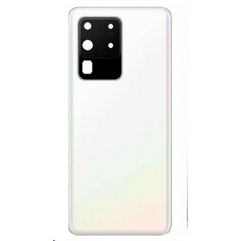 Καπάκι Μπαταρίας Samsung Galaxy S20 Ultra G988 (OEM) with Camera Holder White