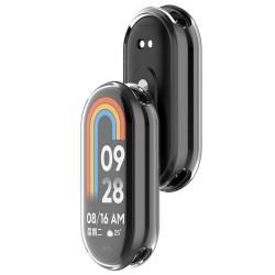 Θήκη Electroplated TPU Full Screen Cover Xiaomi Band 10 / 10 NFC Transparent