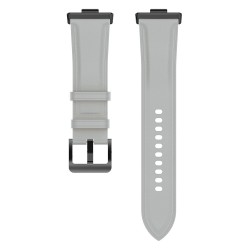 Ανταλλακτικό λουράκι Leather Watch Band Huawei Watch Fit 3 / 4 / 4 Pro Grey