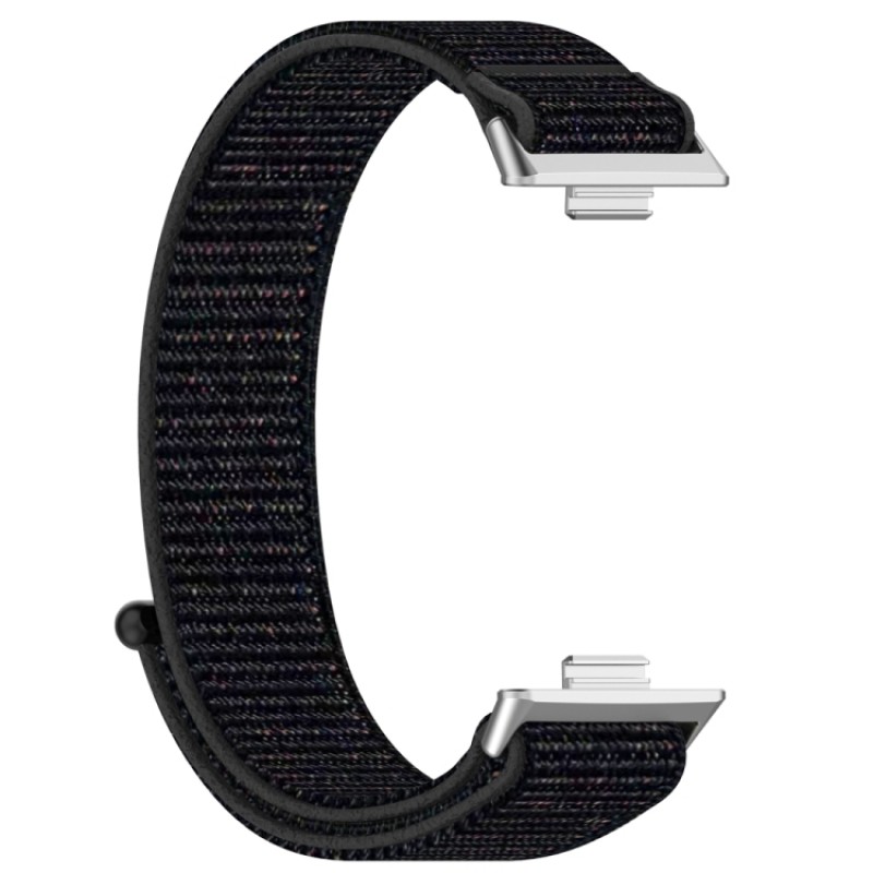 Ανταλλακτικό λουράκι QuickFit Huawei Watch Fit 3 / 4 / 4 Pro Nylon Black