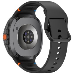 Ανταλλακτικό λουράκι Silicone για Samsung Galaxy Watch 8 / Classic Black