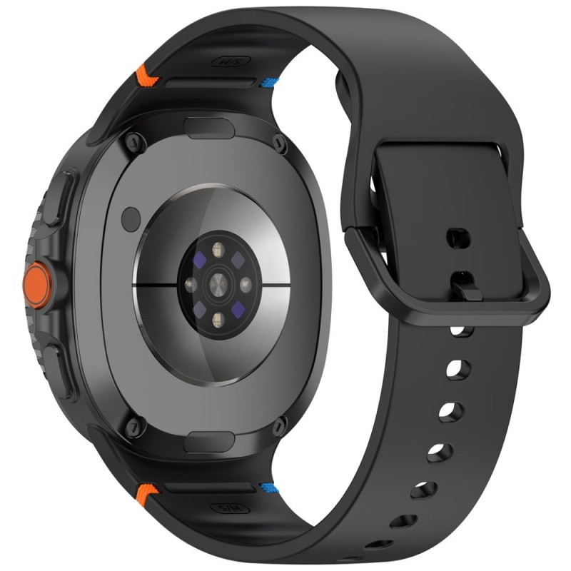 Ανταλλακτικό λουράκι Silicone για Samsung Galaxy Watch 8 / Classic Black