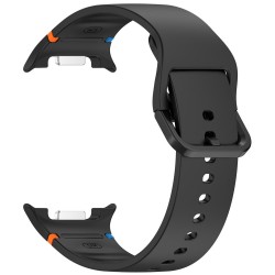 Ανταλλακτικό λουράκι Silicone για Samsung Galaxy Watch 8 / Classic Black