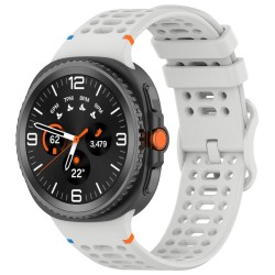 Ανταλλακτικό λουράκι Breathable Silicone Strap για Samsung Galaxy Watch 8 / Classic Grey