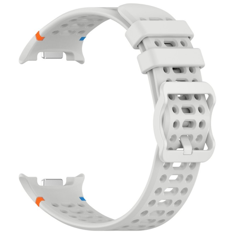 Ανταλλακτικό λουράκι Breathable Silicone Strap για Samsung Galaxy Watch 8 / Classic Grey