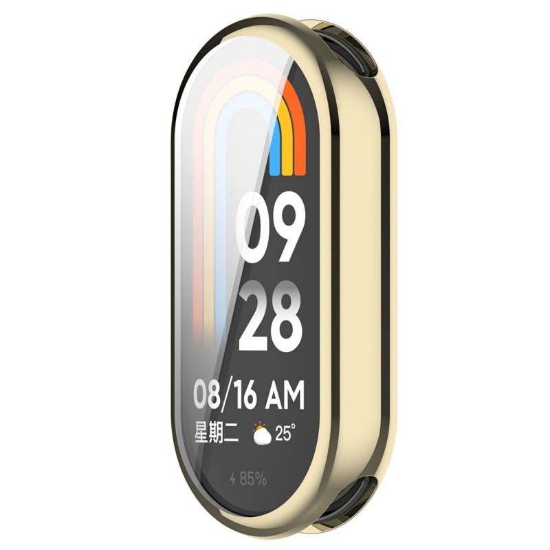 Θήκη Electroplated TPU Full Screen Cover Xiaomi Band 10 / 10 NFC Gold