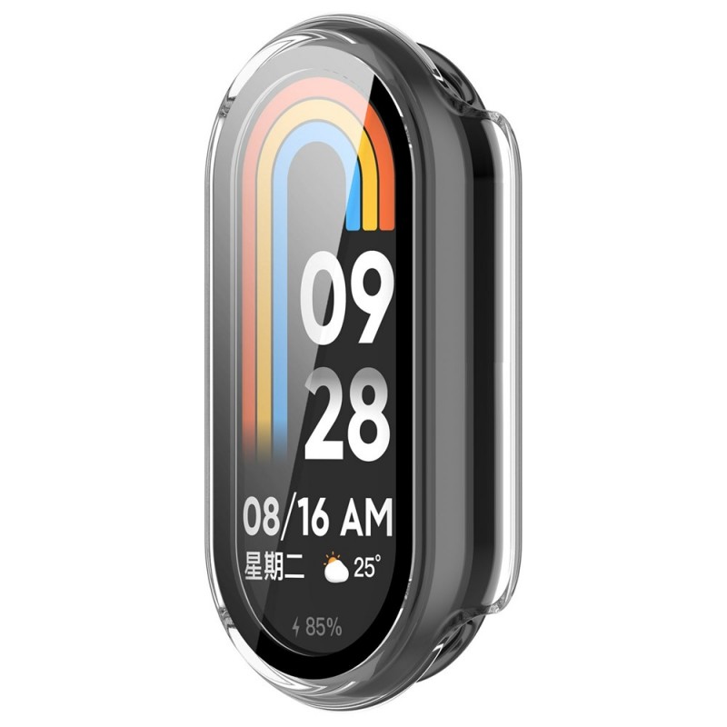 Θήκη Electroplated PC Full Screen Cover Xiaomi Band 10 / 10 NFC Transparent