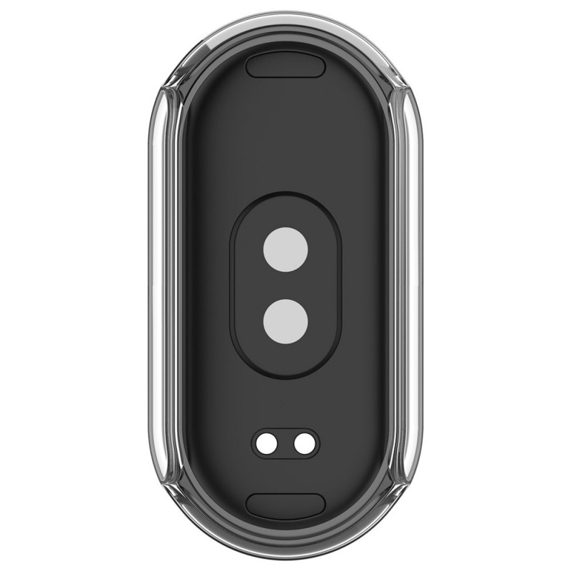 Θήκη Electroplated PC Full Screen Cover Xiaomi Band 10 / 10 NFC Transparent