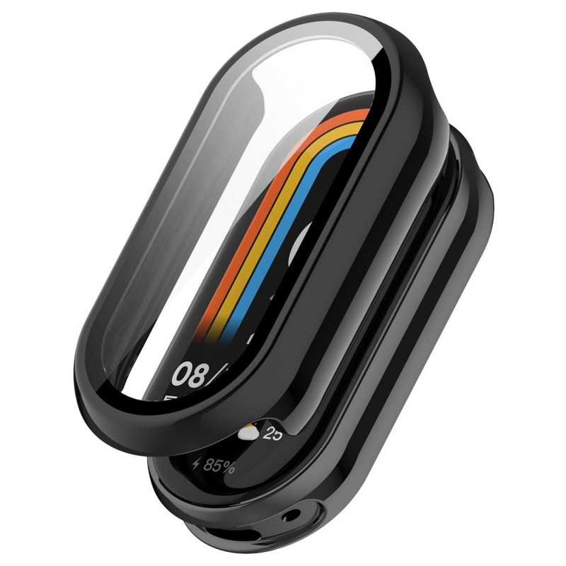 Θήκη Electroplated PC Full Screen Cover Xiaomi Band 10 / 10 NFC Black Θήκη Electroplated PC Full Screen Cover Xiaomi Band 10 / 10 NFC Black