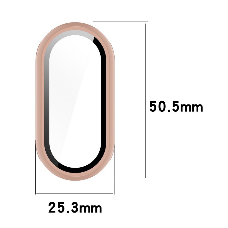 Θήκη Electroplated PC Full Screen Cover Xiaomi Band 10 / 10 NFC Black Θήκη Electroplated PC Full Screen Cover Xiaomi Band 10 / 10 NFC Black