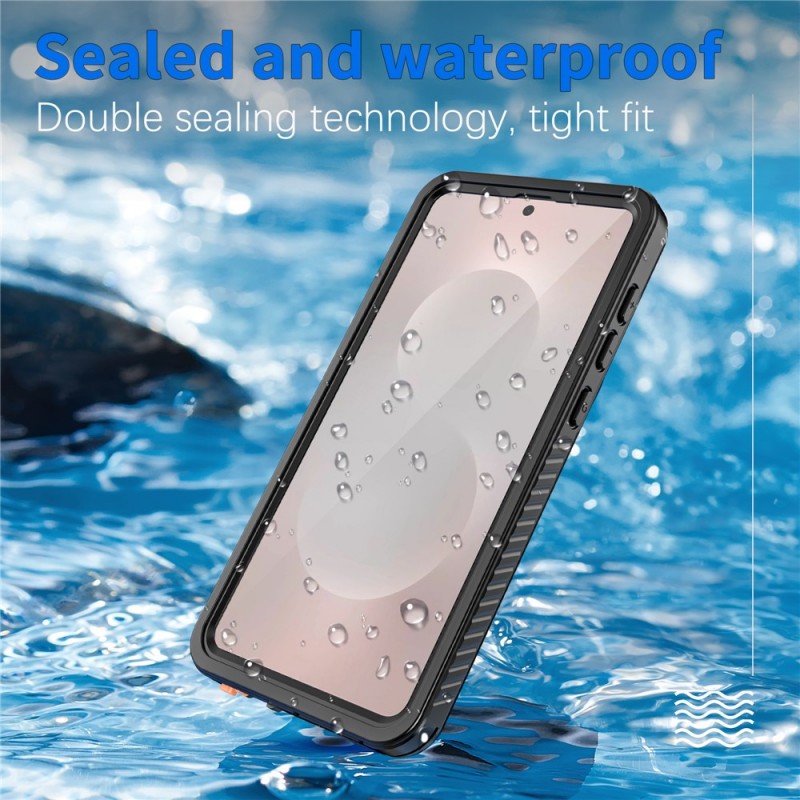 Αδιάβροχη θήκη Redpepper Samsung Galaxy S25 Edge SM-S937 Shockproof/Waterproof Black Αδιάβροχη θήκη Redpepper Samsung Galaxy S25 Edge SM-S937 Shockproof/Waterproof Black