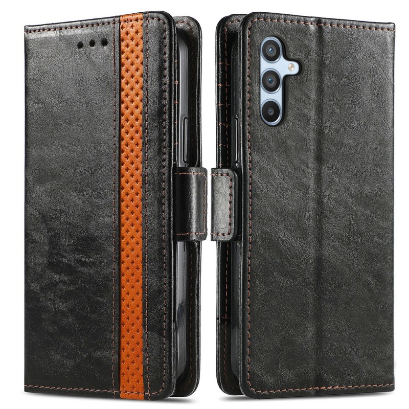 Θήκη Leather Cover Stand Card Holder Case Samsung Galaxy A56 SM-A566 / A36 SM-A366 5G Black