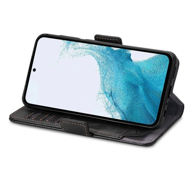 Θήκη Leather Cover Stand Card Holder Case Samsung Galaxy A56 SM-A566 / A36 SM-A366 5G Black