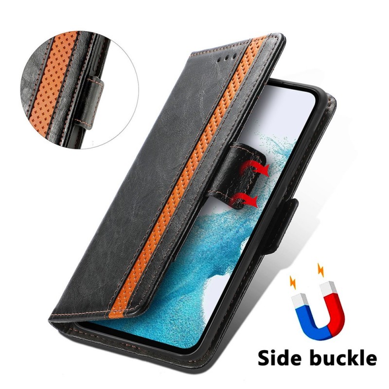 Θήκη Leather Cover Stand Card Holder Case Samsung Galaxy A56 SM-A566 / A36 SM-A366 5G Black