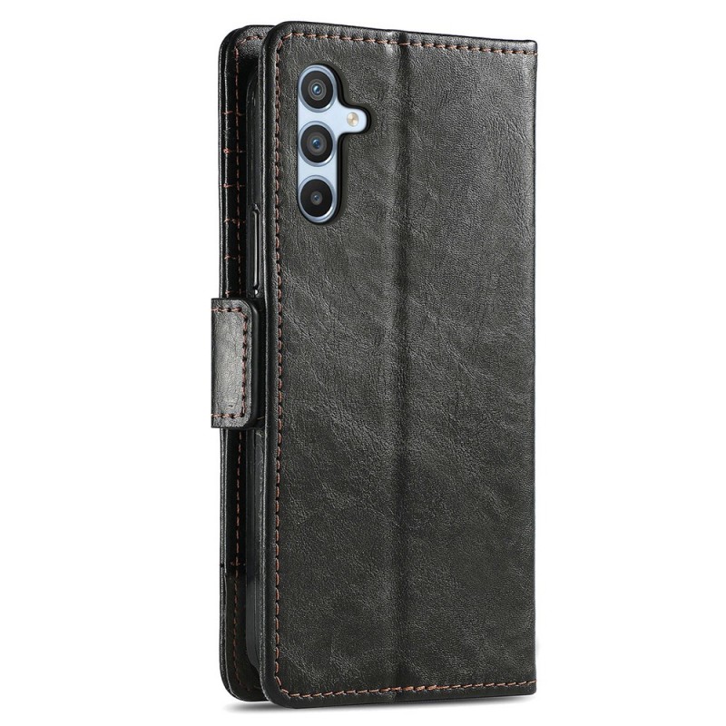 Θήκη Leather Cover Stand Card Holder Case Samsung Galaxy A56 SM-A566 / A36 SM-A366 5G Black