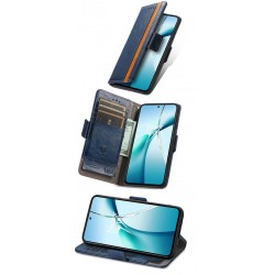 Θήκη Leather Cover Stand Card Holder Case Samsung Galaxy A56 SM-A566 / A36 SM-A366 5G Blue