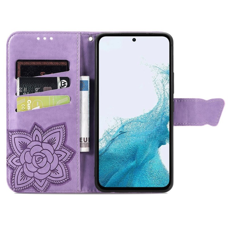 Θήκη Leather Butterfly Pattern Case Samsung Galaxy A16 SM-A166