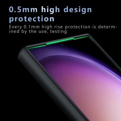 Θήκη Hybrid Mag Cover Case Samsung Galaxy S24 Ultra 5G S721 Transparent / Black