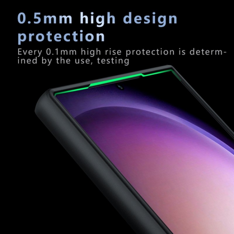 Θήκη Hybrid Mag Cover Case Samsung Galaxy S24 Ultra 5G S721 Transparent / Black