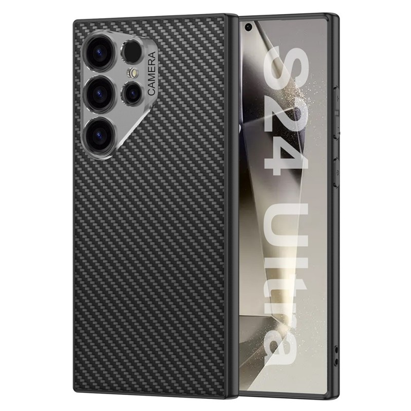 Θήκη Kevlar Carbon Fiber Case Samsung Galaxy S24 Ultra 5G S721 Black Θήκη Kevlar Carbon Fiber Case Samsung Galaxy S24 Ultra 5G S721 Black