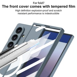 Θήκη Integrated Ultra Thin MagSafe Cover with Tempered Glass Samsung Galaxy Z Fold7 5G SM-F966 Black Θήκη Integrated Ultra Thin MagSafe Cover with Tempered Glass Samsung Galaxy Z Fold7 5G SM-F966 Black