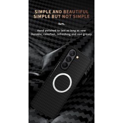 Θήκη Carbon Aramid Fiber Magsafe Cover Dual Color Samsung Galaxy Z Fold7 5G SM-F966 Black/Blue Θήκη Carbon Aramid Fiber Magsafe Cover Dual Color Samsung Galaxy Z Fold7 5G SM-F966 Black/Blue