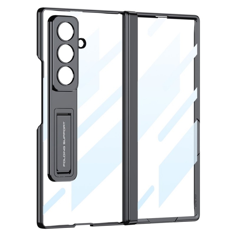 Θήκη PC Hinge Kickstand with Tempered Glass Samsung Galaxy Z Fold7 5G SM-F966 Black Θήκη PC Hinge Kickstand with Tempered Glass Samsung Galaxy Z Fold7 5G SM-F966 Black