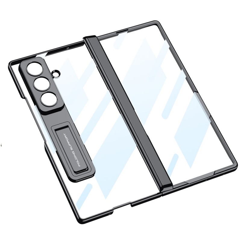 Θήκη PC Hinge Kickstand with Tempered Glass Samsung Galaxy Z Fold7 5G SM-F966 Black Θήκη PC Hinge Kickstand with Tempered Glass Samsung Galaxy Z Fold7 5G SM-F966 Black