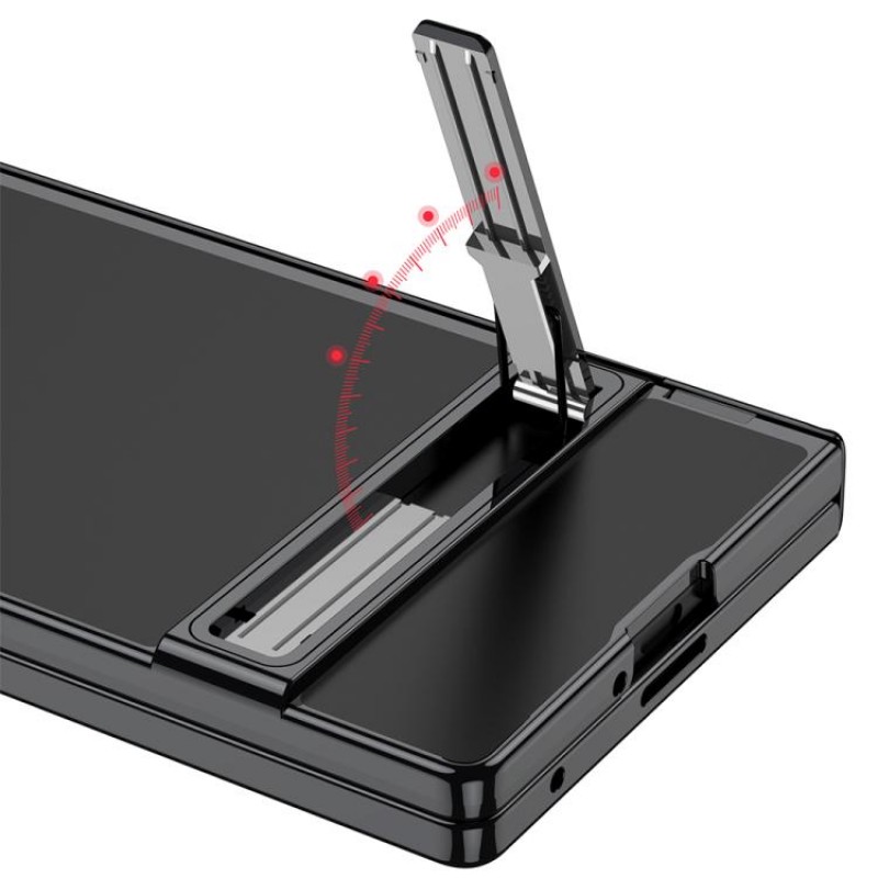 Θήκη Triumph Phantom Magnetic Cover with Holder Samsung Galaxy Z Fold7 5G SM-F966 Silver