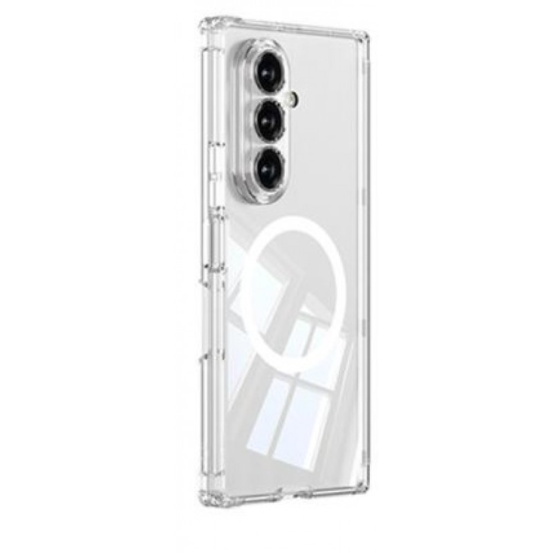 Θήκη Folding Airbag Magnetic Cover Samsung Galaxy Z Fold7 5G SM-F966 Transparent Θήκη Folding Airbag Magnetic Cover Samsung Galaxy Z Fold7 5G SM-F966 Transparent