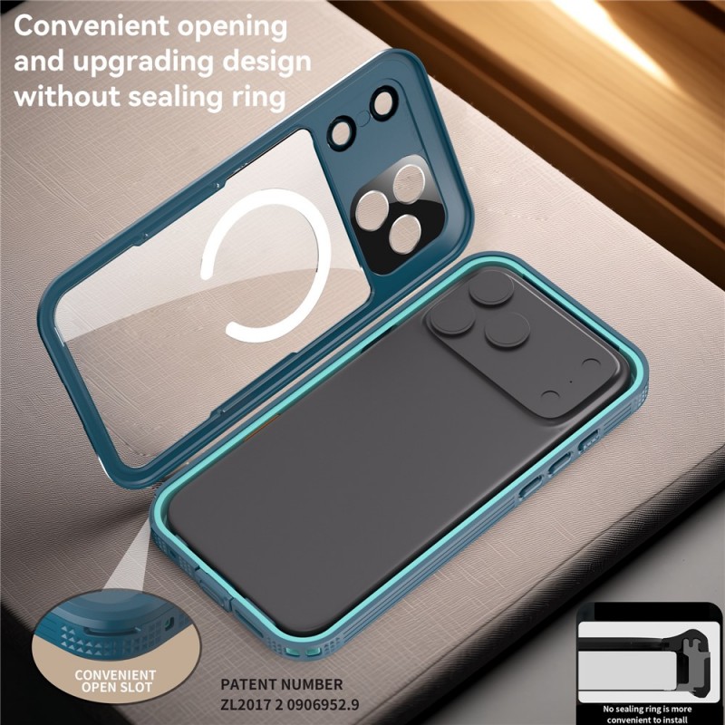 Αδιάβροχη θήκη Redpepper with MagSafe Apple iPhone 17 Pro Max (6.9") Shockproof/Waterproof Blue