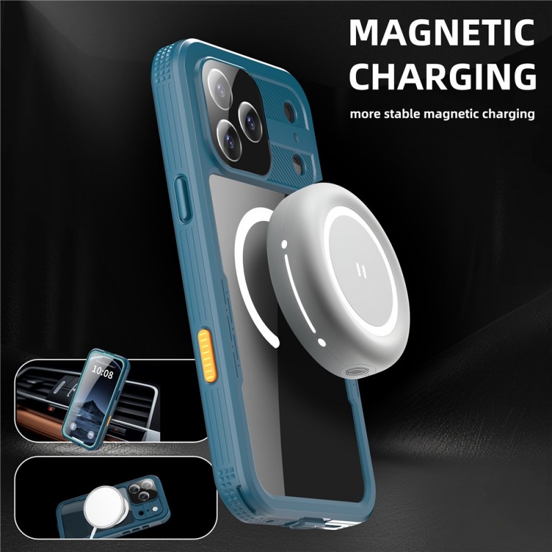 Αδιάβροχη θήκη Redpepper with MagSafe Apple iPhone 17 Pro Max (6.9") Shockproof/Waterproof Blue