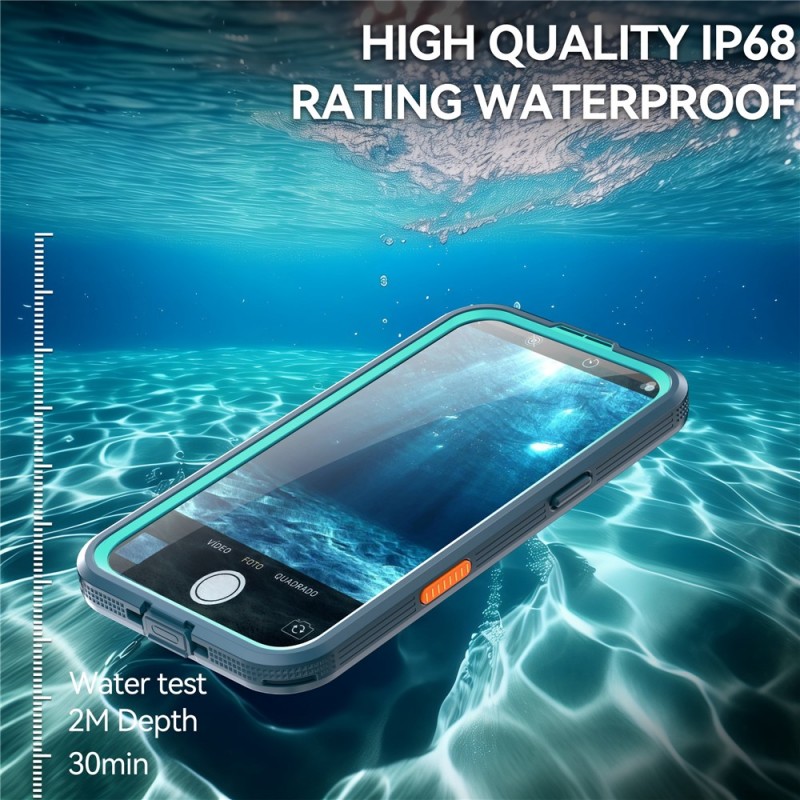 Αδιάβροχη θήκη Redpepper with MagSafe Apple iPhone Air (6.5") Shockproof/Waterproof Blue Αδιάβροχη θήκη Redpepper with MagSafe Apple iPhone Air (6.5") Shockproof/Waterproof Blue