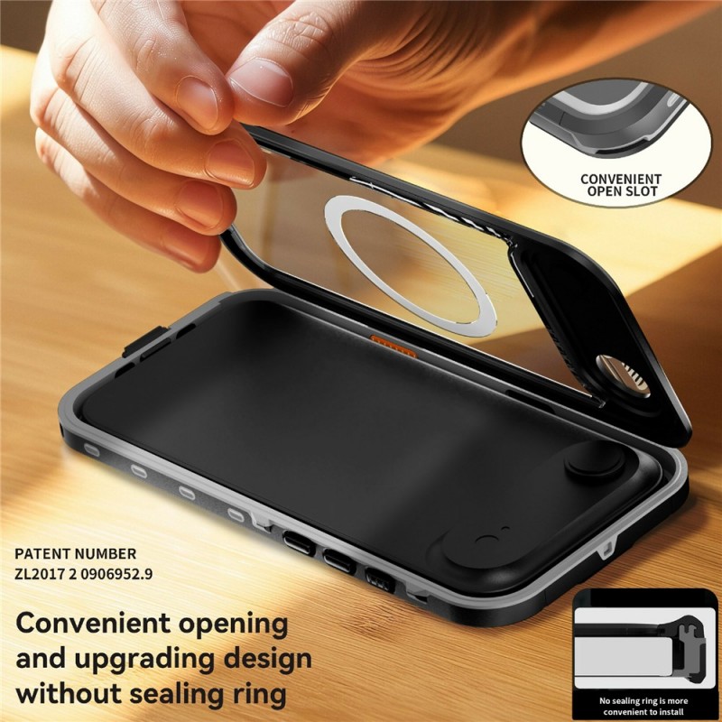 Αδιάβροχη θήκη Redpepper Dot with MagSafe Apple iPhone Air (6.5") Shockproof/Waterproof Black