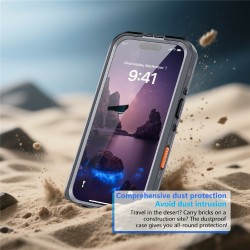 Αδιάβροχη θήκη Redpepper Dot with MagSafe Apple iPhone 17 (6.3") Shockproof/Waterproof Black