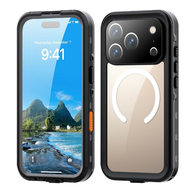 Αδιάβροχη θήκη Redpepper Dot with MagSafe Apple iPhone 17 Pro (6.3") Shockproof/Waterproof Black
