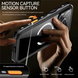 Αδιάβροχη θήκη Redpepper Dot with MagSafe Apple iPhone 17 Pro Max (6.9") Shockproof/Waterproof Black