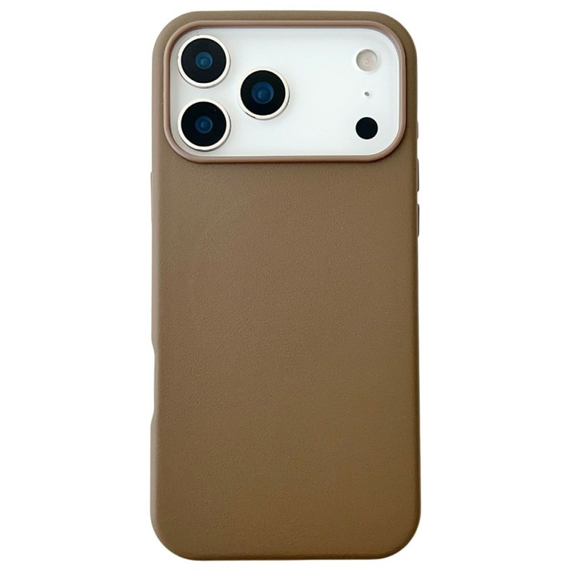 Θήκη Leather Cover with Magsafe For iPhone 17 Pro Max (6.9") Dark Brown Θήκη Leather Cover with Magsafe For iPhone 17 Pro Max (6.9") Dark Brown