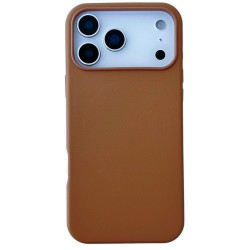Θήκη Leather Cover with Magsafe For iPhone 17 Pro Max (6.9") Brown Θήκη Leather Cover with Magsafe For iPhone 17 Pro Max (6.9") Brown
