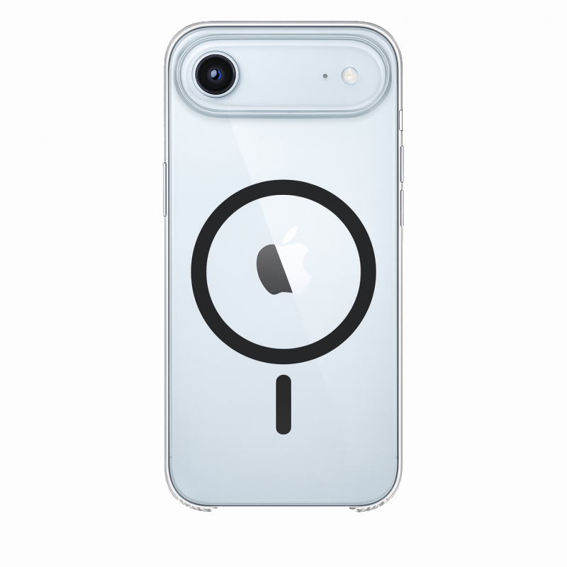 Θήκη Clear Cover with Magsafe For iPhone Air (6.5") Black