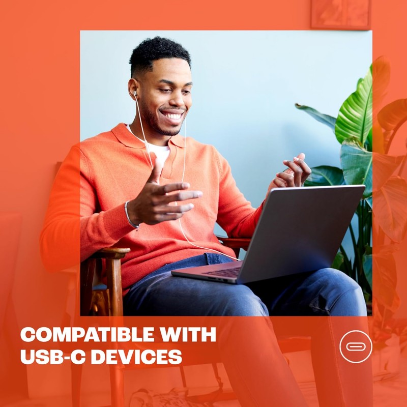 Ακουστικά Handsfree JBL Tune In-Ear 310C Type-C Blue