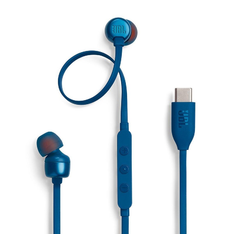 Ακουστικά Handsfree JBL Tune In-Ear 310C Type-C Blue