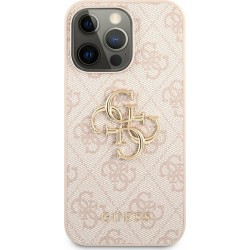 Θήκη Guess PU 4G Metal Logo Apple iPhone 13 Pro Max (6.7") Pink