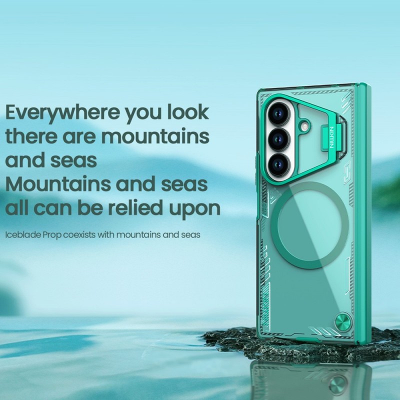 Θήκη Nillkin Iceblade Prop Magnetic Cover Samsung Galaxy Z Fold7 5G SM-F966 Green Θήκη Nillkin Iceblade Prop Magnetic Cover Samsung Galaxy Z Fold7 5G SM-F966 Green