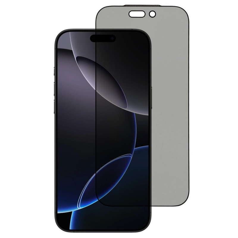 Γυαλί Προστασίας Privacy Silk Printing Glass Apple iPhone 17 Pro Max (6.9") Tempered Glass 9H AntiCrash / AntiShock / Anti-Dust / Anti-Static Black Γυαλί Προστασίας Privacy Silk Printing Glass Apple iPhone 17 Pro Max (6.9") Tempered Glass 9H AntiCrash / AntiShock / Anti-Dust / Anti-Static Black