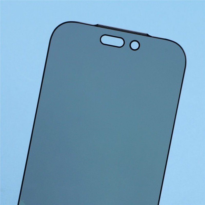 Γυαλί Προστασίας Privacy Silk Printing Glass Apple iPhone 17 Pro (6.3") Tempered Glass 9H AntiCrash / AntiShock / Anti-Dust / Anti-Static Black Γυαλί Προστασίας Privacy Silk Printing Glass Apple iPhone 17 Pro (6.3") Tempered Glass 9H AntiCrash / AntiShock / Anti-Dust / Anti-Static Black